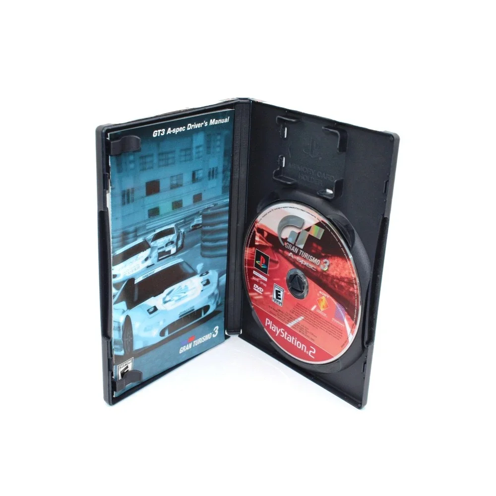 PS2 Gran Turismo 3 A-spec (Sony PlayStation 2, 2001) CIB w/ Manual Greatest‎ Hit